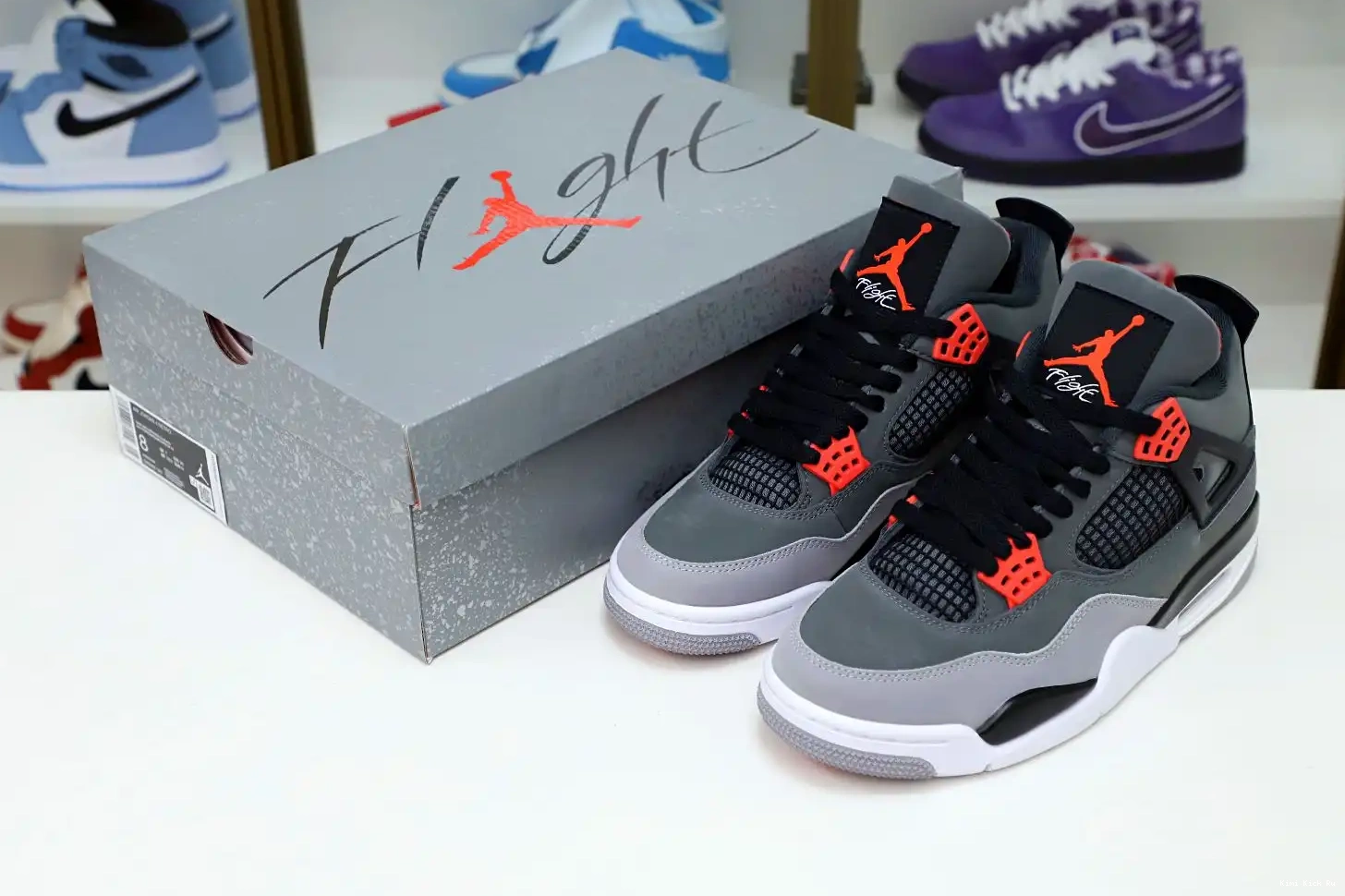 Kimikick INFRARED JORDAN 4 AIR 0605